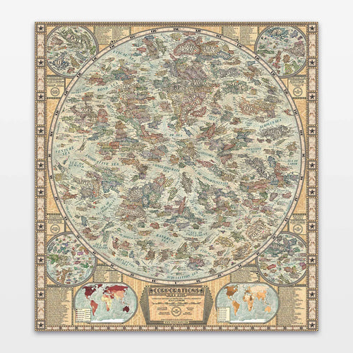 Map of the Corporations