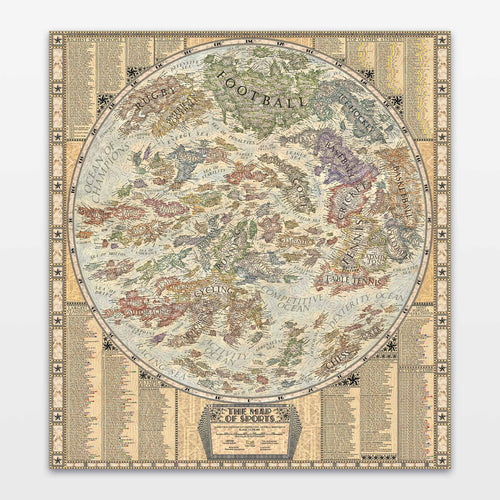 Map of the Sports