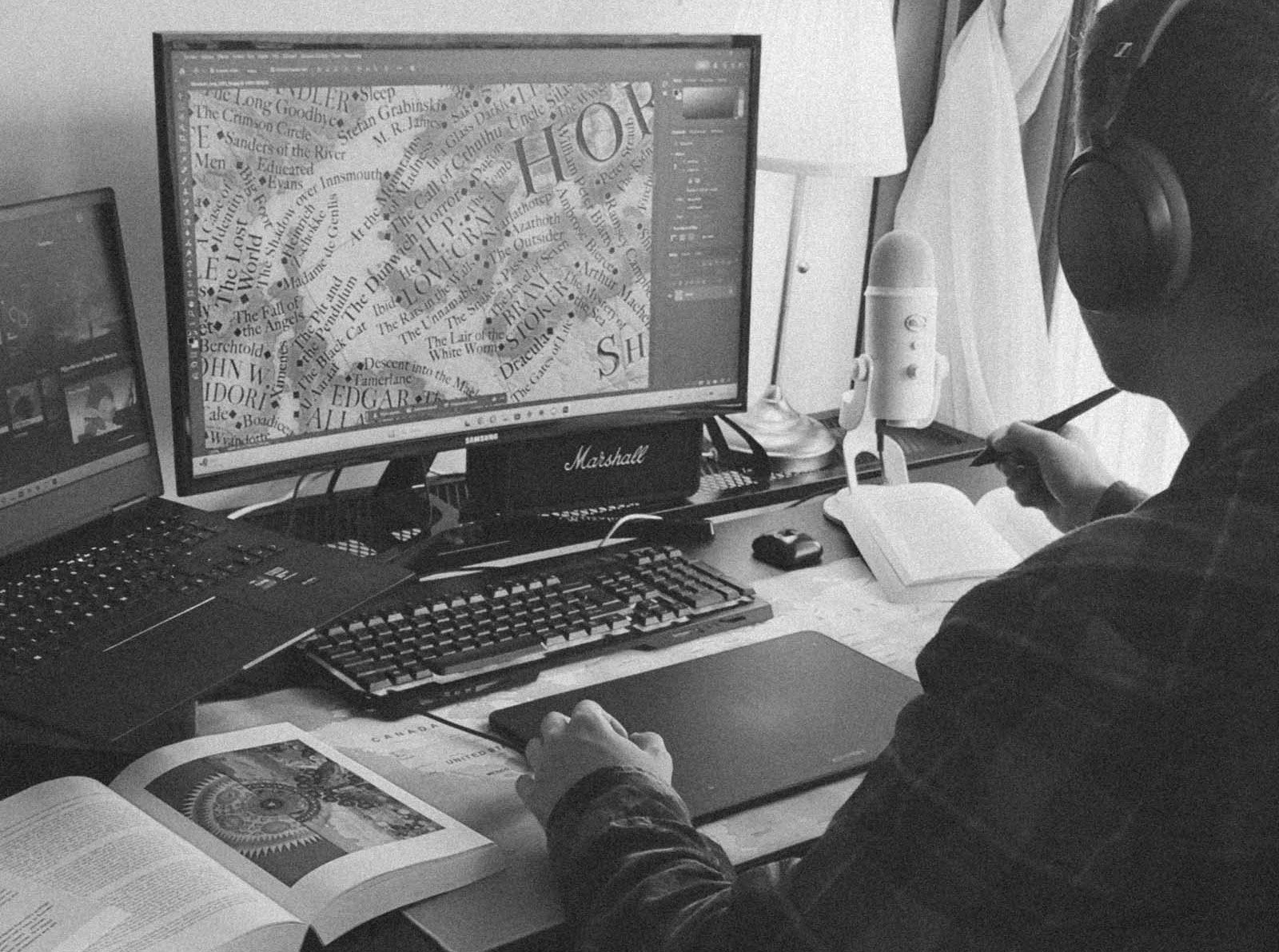 Exploring the Map of the Literature: An Artist’s Commentary