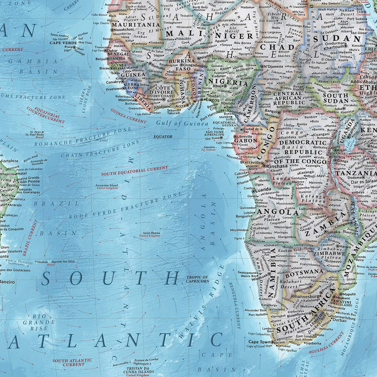 The World Africa comparison