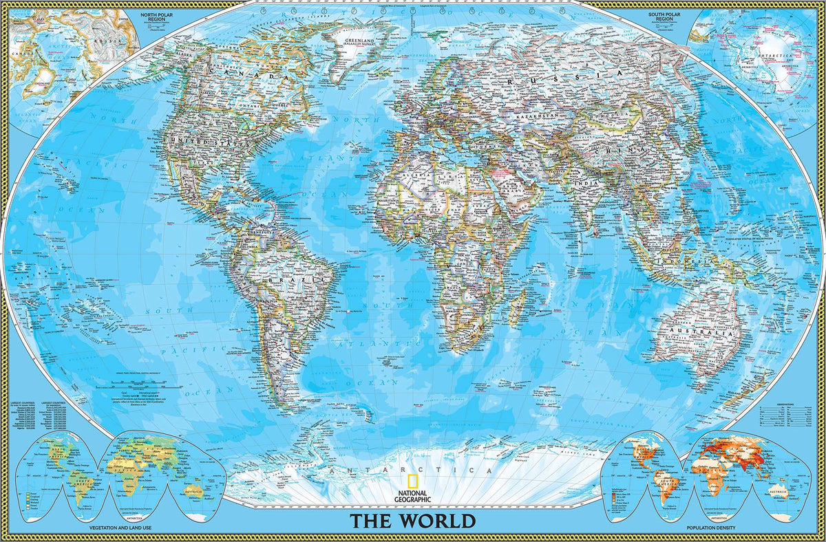 National Geographic Classic full map comparison