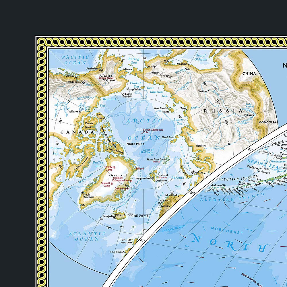 National Geographic Classic North Pole comparison