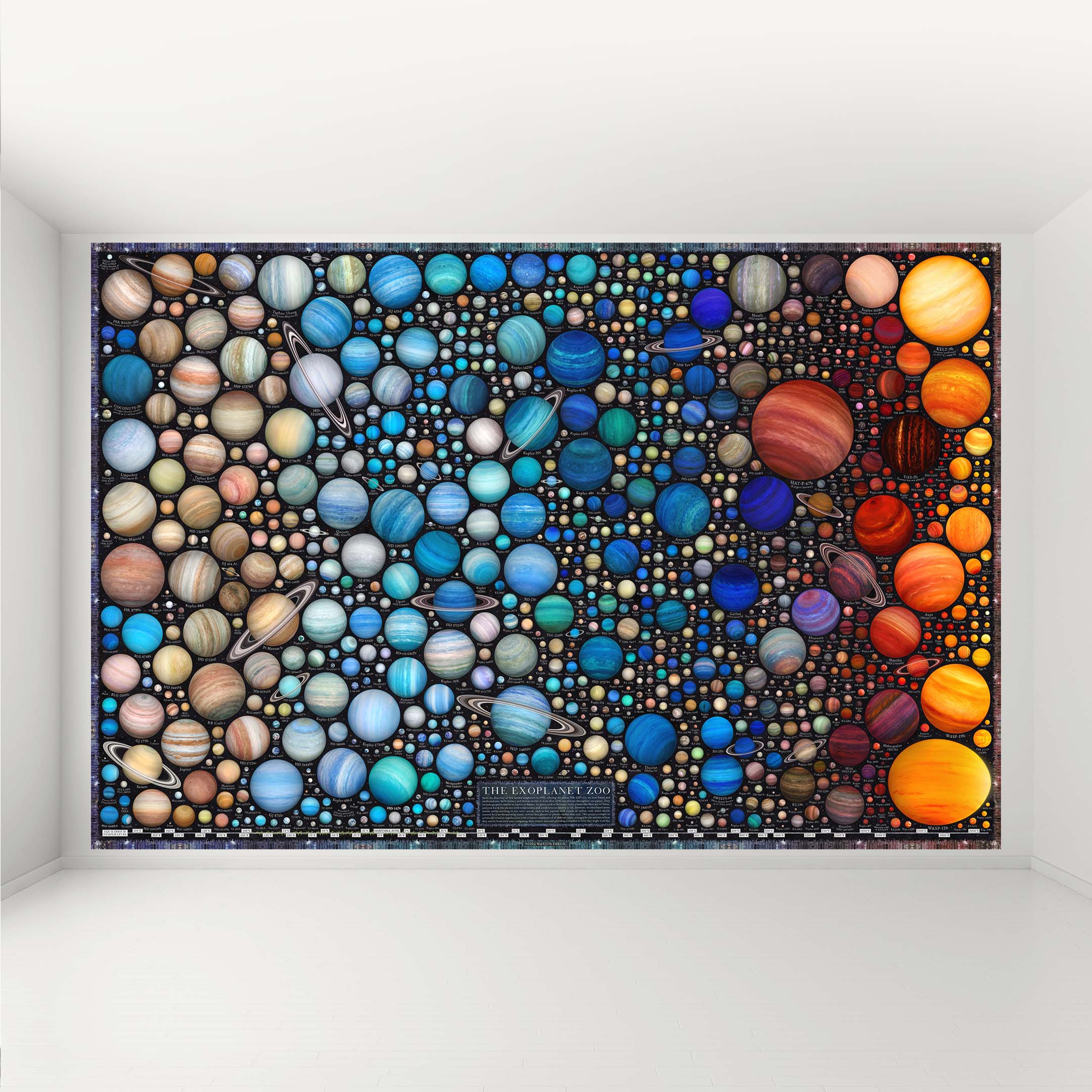 Exoplanet Zoo - Mural