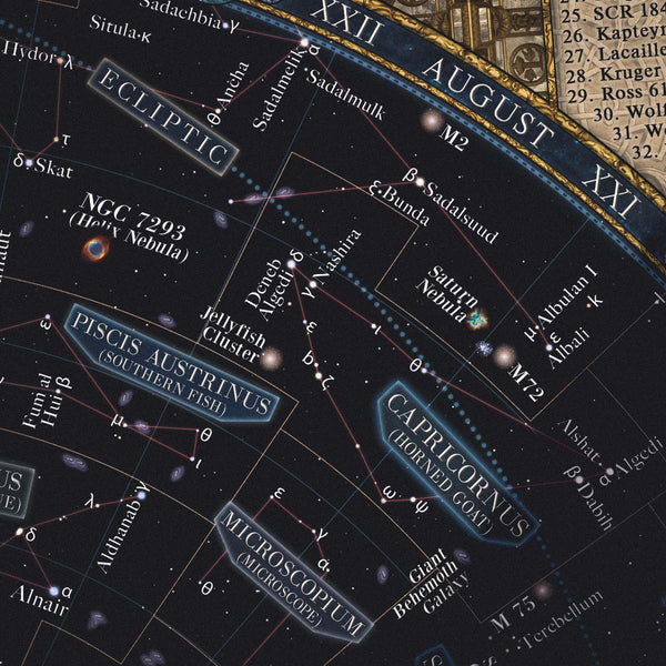 Map of the Night Sky
