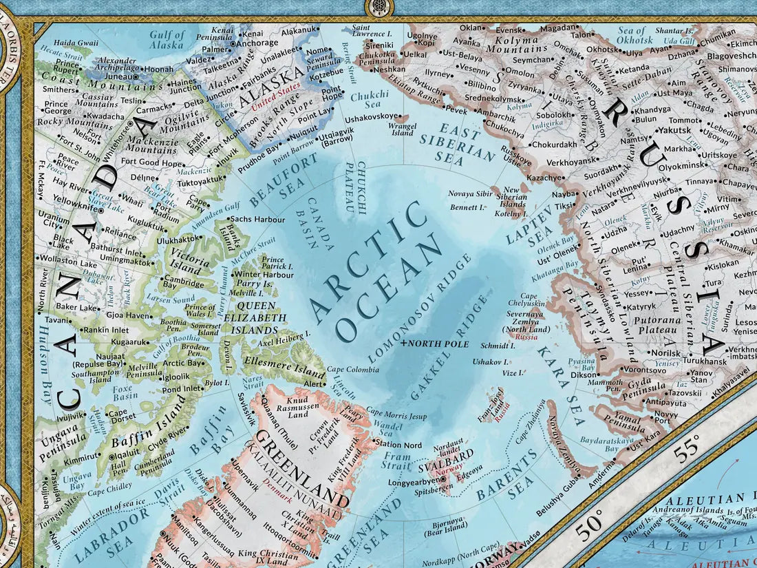 Arctic projection