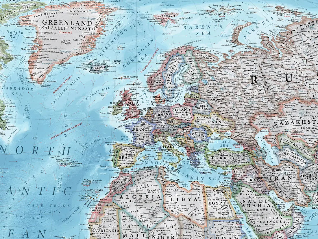 The main map