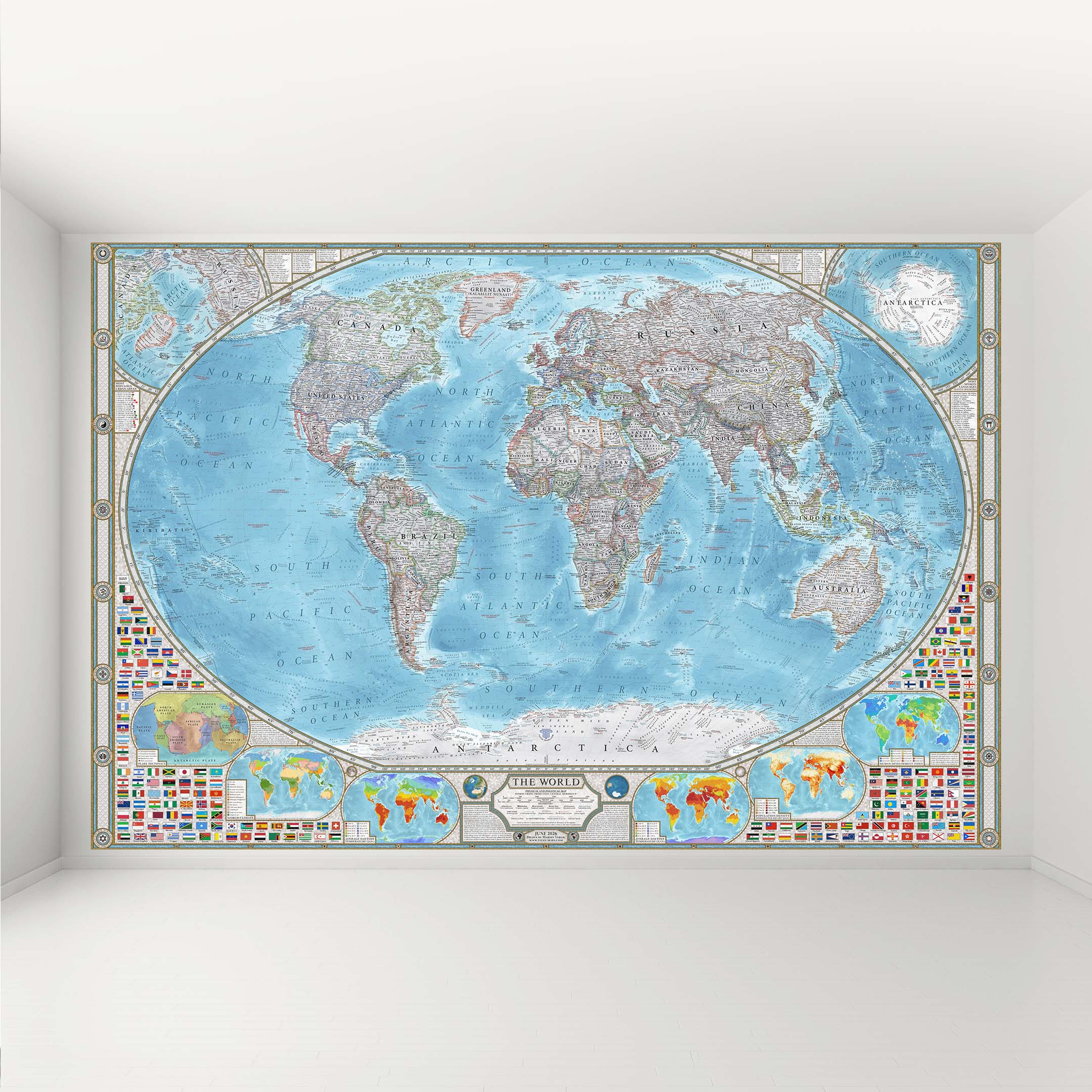 The World - Mural