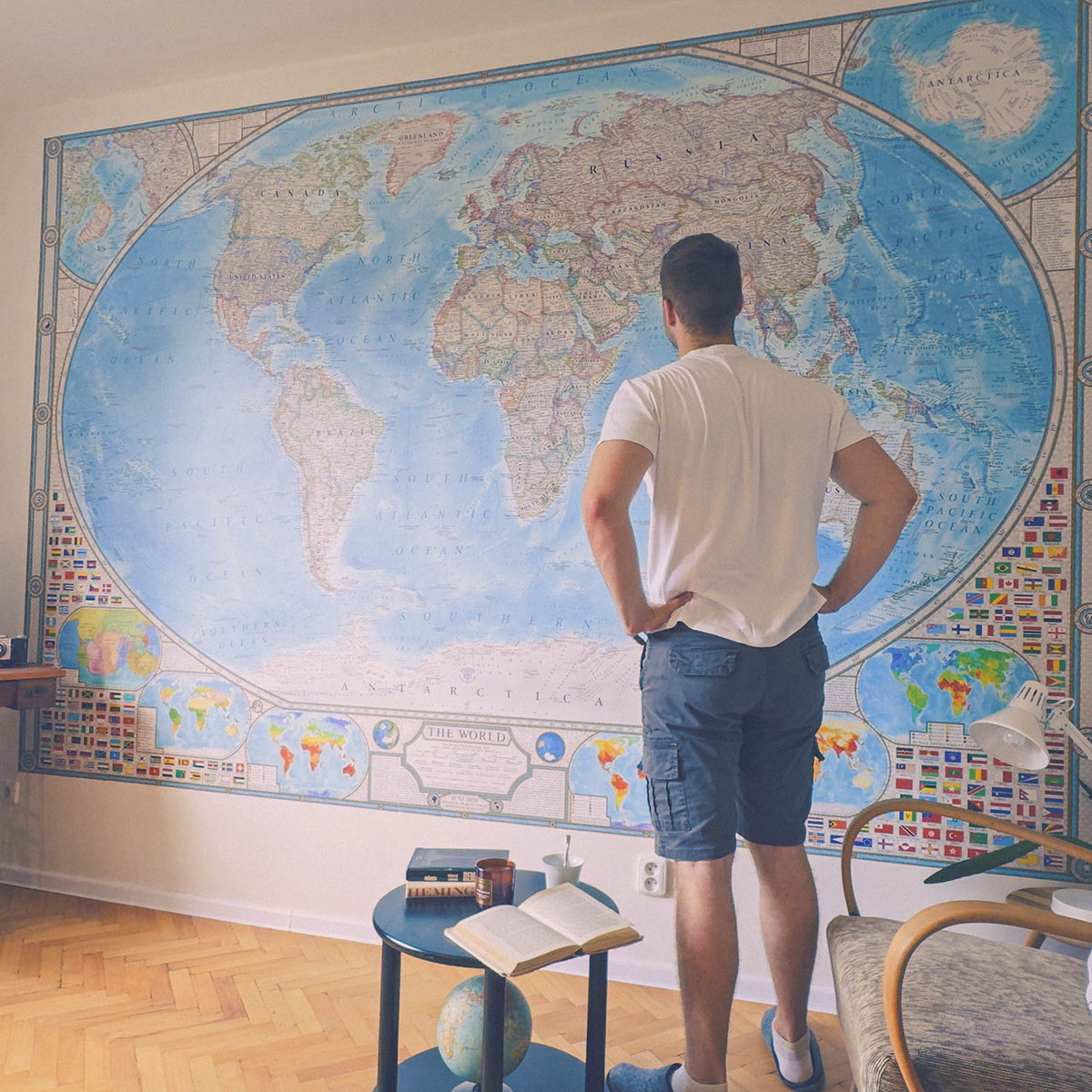 The World - Mural
